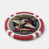 『翼のある女性』 ポーカーチップ (シングル)