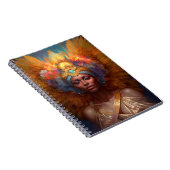 翼のある女神ファンタジー芸術 ノートブック (右側)