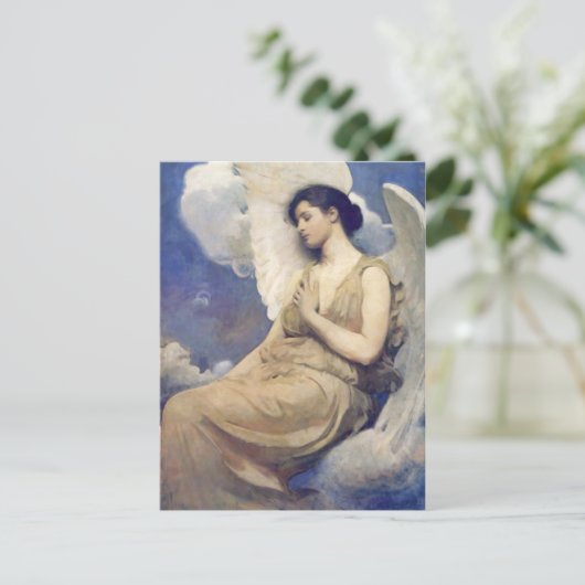 翼のある姿美しい天使 シーズンポストカード (スタンド正面)