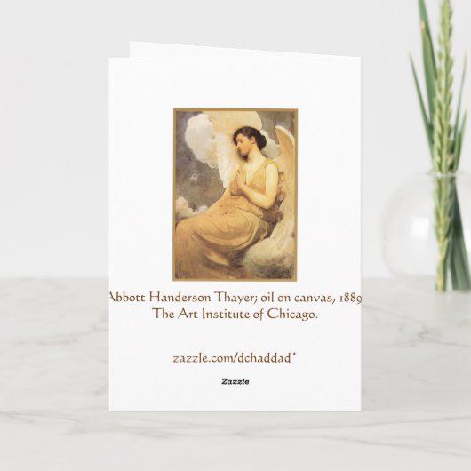 翼のある姿 – クリスマス (裏面)