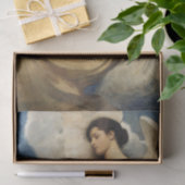 翼のある姿byアボット・ハンダーソン・セイヤー・エンジェル・アート 薄葉紙 (ギフト)