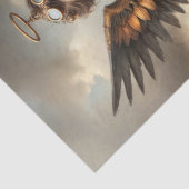 翼のある守護女の切り離し 薄葉紙 (詳細)