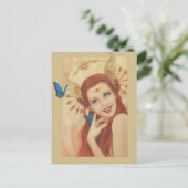 翼のある物のはがきの庭 ポストカード (スタンド正面)