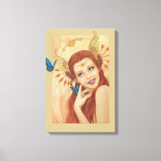 翼のある物の庭 キャンバスプリント