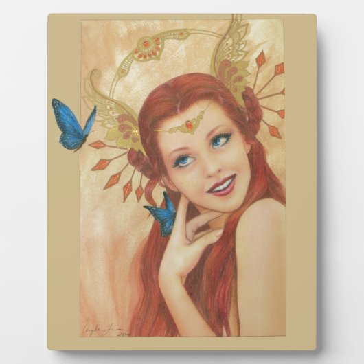 翼のある物の庭 フォトプラーク (正面)