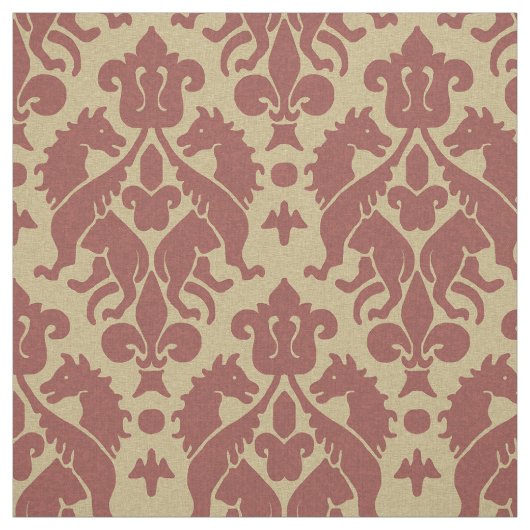 翼のある獅子 ファブリック (見本)