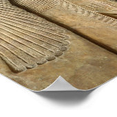 翼のある精神を描いたフリーズ ポスター (角)