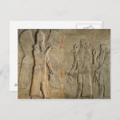 翼のある精神を描いたフリーズ ポストカード (正面/裏面)