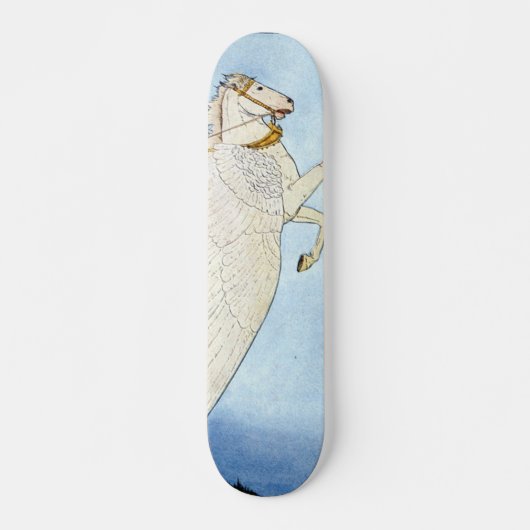 翼のある馬スケートボード スケートボード (正面)