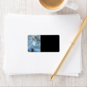 翼のある馬住所 シール (インサイチュ)