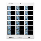 翼のある馬住所 シール (フルシート)