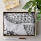 翼のがらくたジャーナル要素のDecoupageシート 薄葉紙 (ギフト)