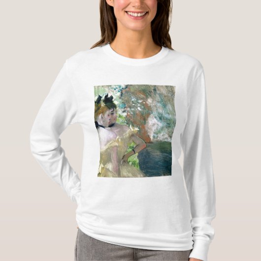 翼のエドガー・ドガ|のダンサー Tシャツ (正面)