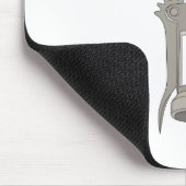 翼のコルク抜き マウスパッド (コーナー)