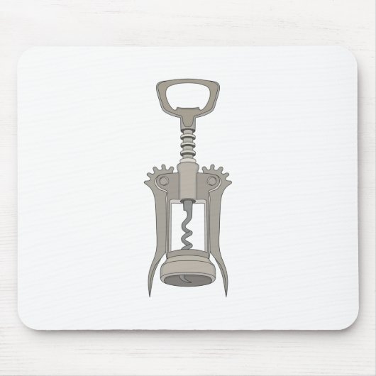 翼のコルク抜き マウスパッド (正面)