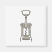 翼のコルク抜き マグネット (正面)