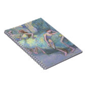 翼のバレエダンサー（Edgar Degas作） ノートブック (右側)