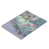 翼のバレエダンサー（Edgar Degas作） ノートブック (左側)