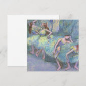 翼のバレエダンサー（Edgar Degas） (正面/裏面)