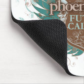 翼のロゴのマウスパッド マウスパッド (コーナー)