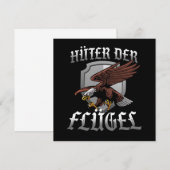 翼の守護者 ファルクナー ファルケ 鳥獣 ファルクナリー 招待状 (正面/裏面)