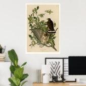 翼の広いタカ ポスター (ホームオフィス)