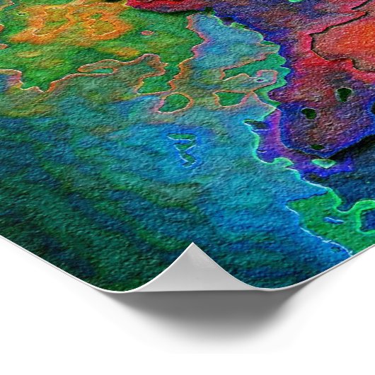 翼の広い ポスター (角)