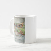 翼の汚れた妖精 コーヒーマグカップ (正面左)