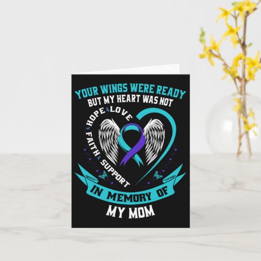 翼の準備は整ったが、私のハートは母すい カード (黄色い花)