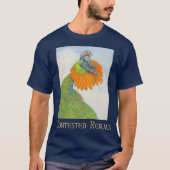 翼の生えたペガサス Tシャツ (正面)