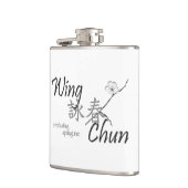 翼のChunのフラスコ(白の黒) フラスク (左)