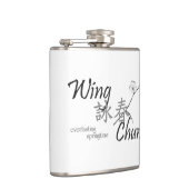 翼のChunのフラスコ(白の黒) フラスク (右)