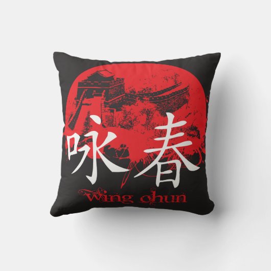 翼のChunの枕 クッション (裏面)