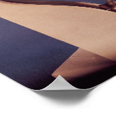 翼のibexの型枠の花瓶ハンドル ポスター (角)