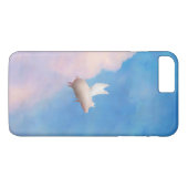 翼のiphoneの場合を持つブタ Case-Mate iPhoneケース (裏面(横))