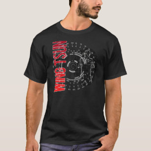 翼のTsunの科学的な武道 Tシャツ