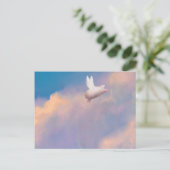 翼はがき付きの豚 ポストカード (スタンド正面)