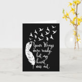 翼はすでに準備されていた、メモリアルデー、愛する記憶の中で カード (黄色い花)