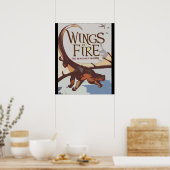 翼はドラゴネットの予言者カバーを発射する ポスター (キッチン)