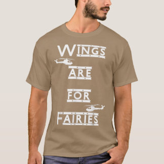 翼は妖精ヘリコプターTシャツのGIF素晴らし用 Tシャツ