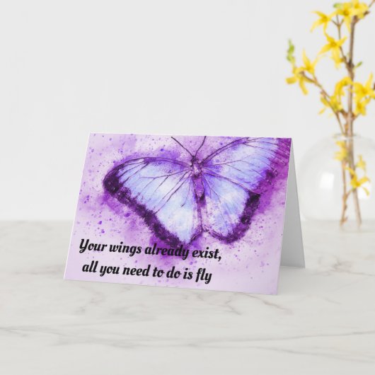 翼は既に存在する カード (黄色い花)