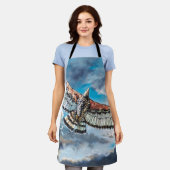 翼をワシとして –  エプロン (着用した状態)