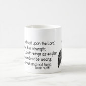 翼をワシとして コーヒーマグカップ (中央)