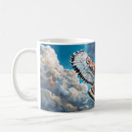 翼をワシとして –  コーヒーマグカップ