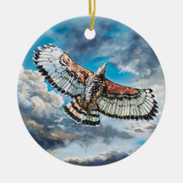 翼をワシとして –  セラミックオーナメント