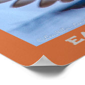 翼を上げる東ブルーバードバーダー ポスター (角)