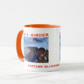 翼を上げる東ブルーバードバーダー マグカップ (正面左)