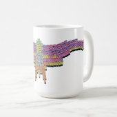 翼を広げたキャンディイーグルコーヒーマグ コーヒーマグカップ (正面右)