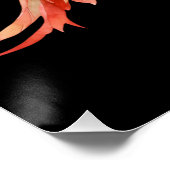 翼を広げて空を征服モダンする ポスター (コーナー)