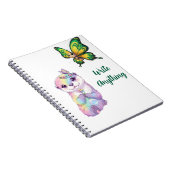 翼を広げよう» Butterfly Notebook ノートブック (右側)